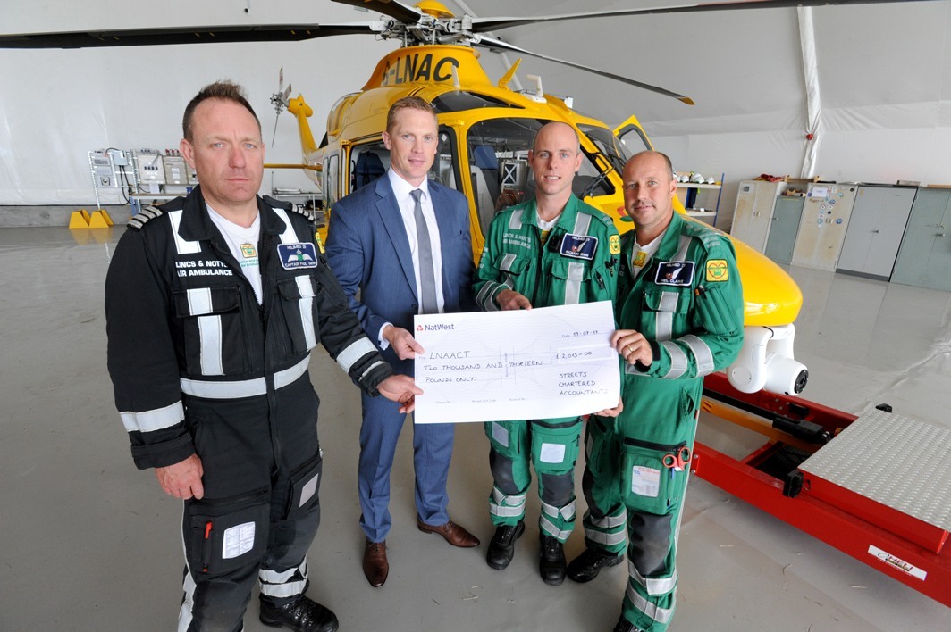 Image to represent Golf Day Secures Hole in One for Air Ambulance