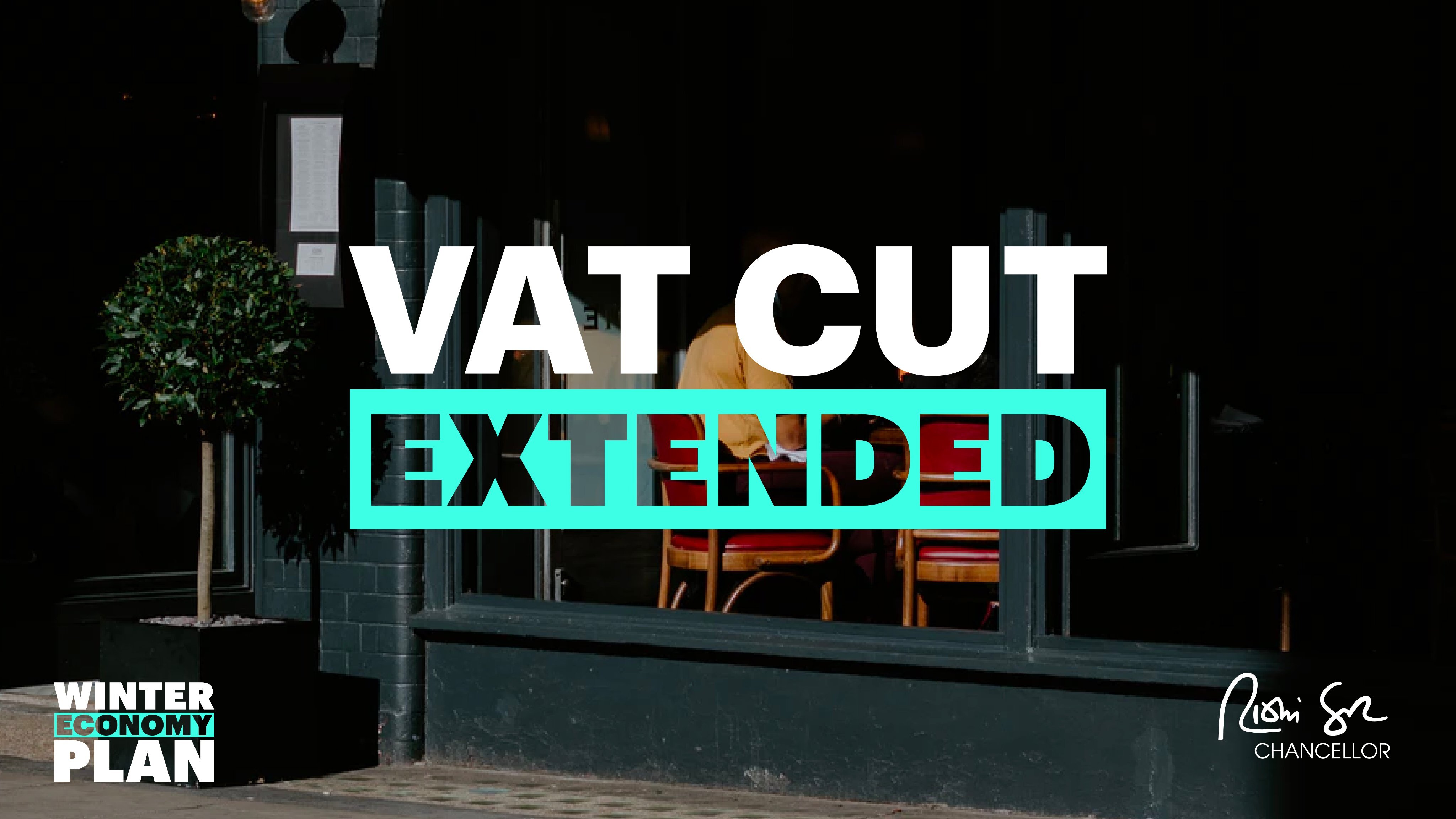 Image to represent Extension to the temporary VAT reduced rate for hospitality and tourism