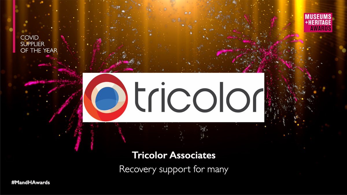Image to represent Congratulations to our client Tricolor for winning a prestigious museum and heritage supplier of the year award