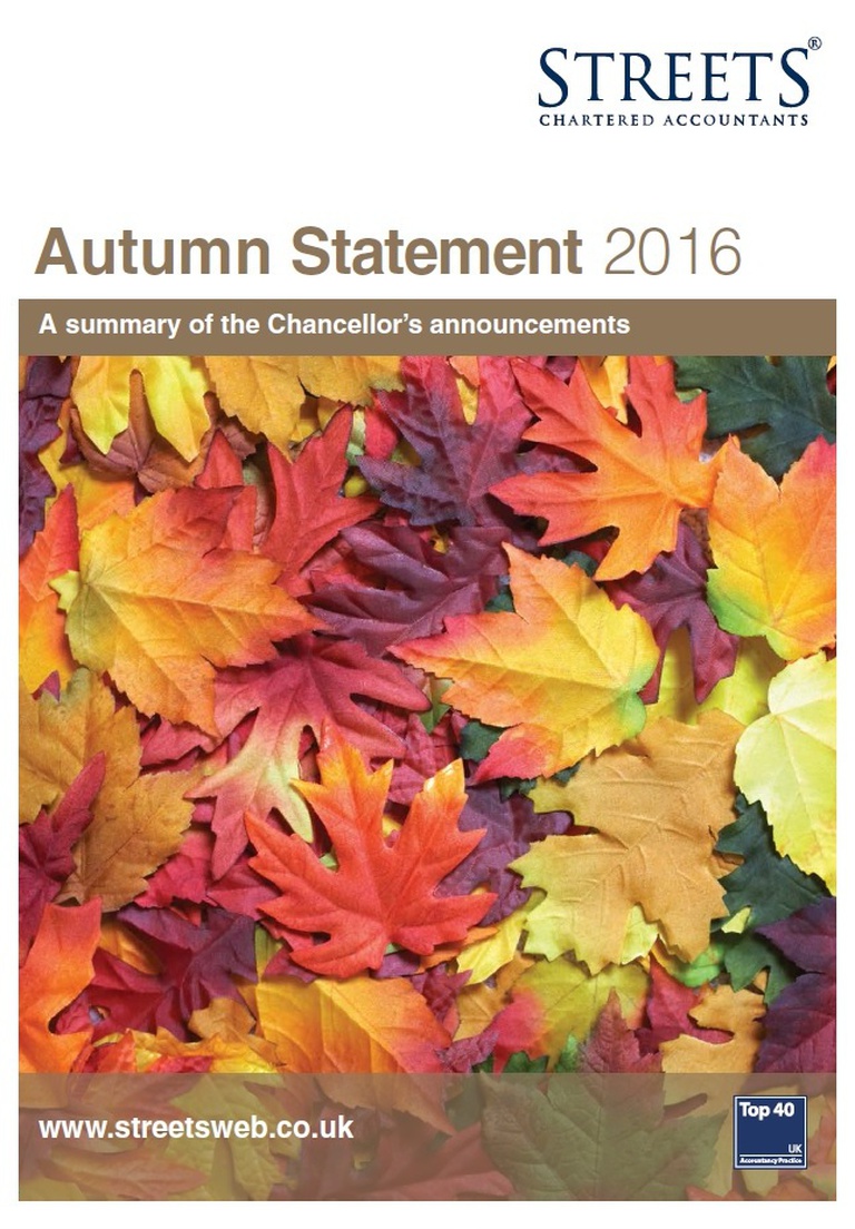 A Guide to The Autumn Statement 2016